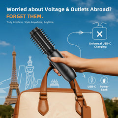 CARESKY 200 million negative ions help reduce humidity and frizz