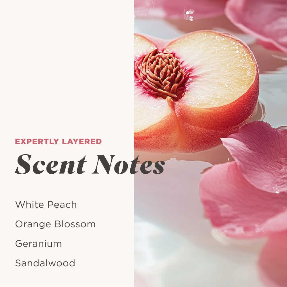 Caress Daily Silk fragrance close-up for lasting aroma after shower.