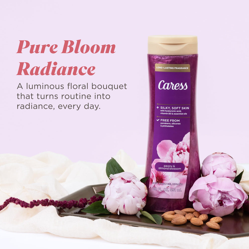 Caress Peony & Almond Blossom, aroma floral accesible que eleva la rutina diaria.
