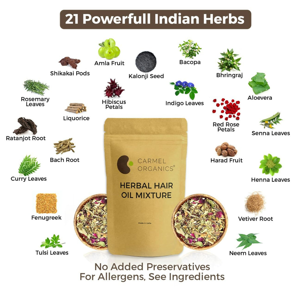 CARMEL ORGANICS infusión en baño María para extracción suave