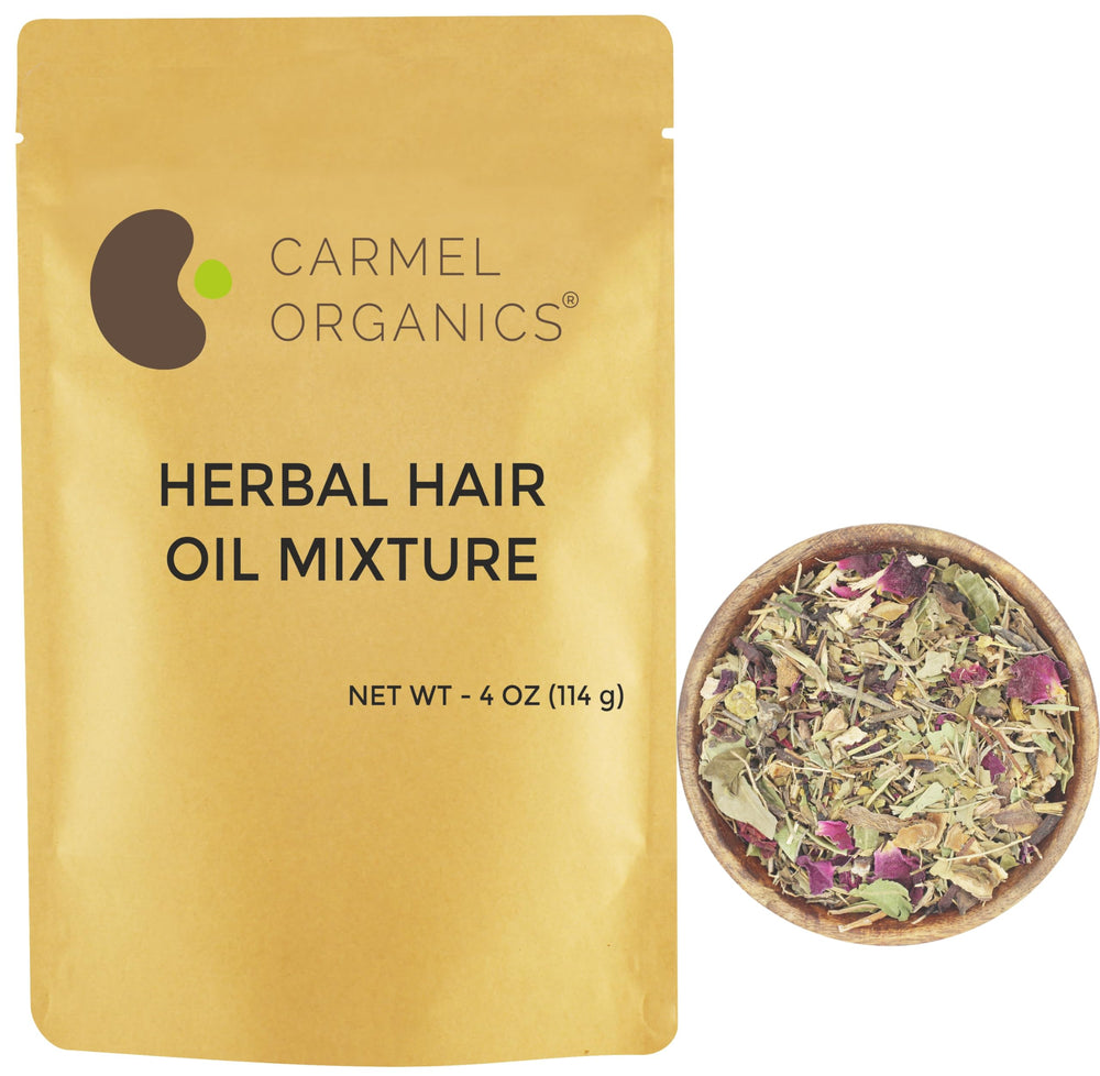 CARMEL ORGANICS mezcla de aceite capilar lista para uso diario