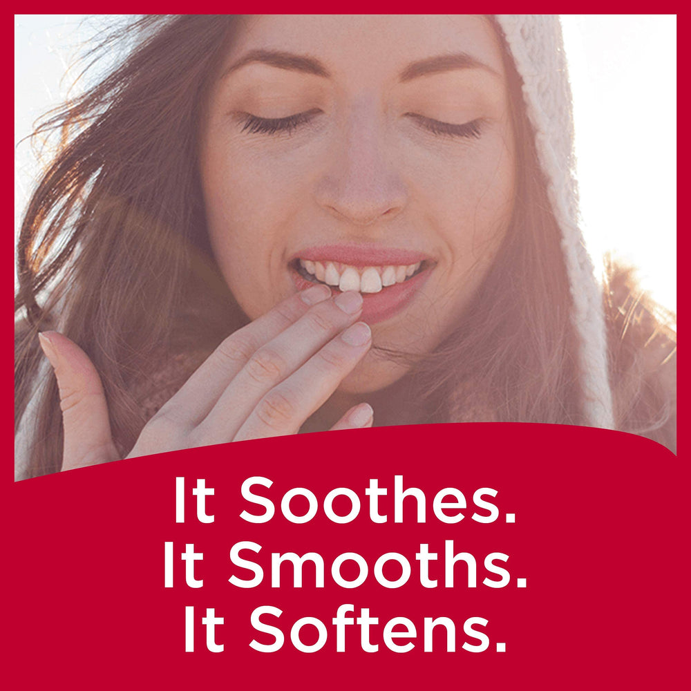 Bálsamo Carmex con SPF15, resistente al agua hasta 80 minutos.