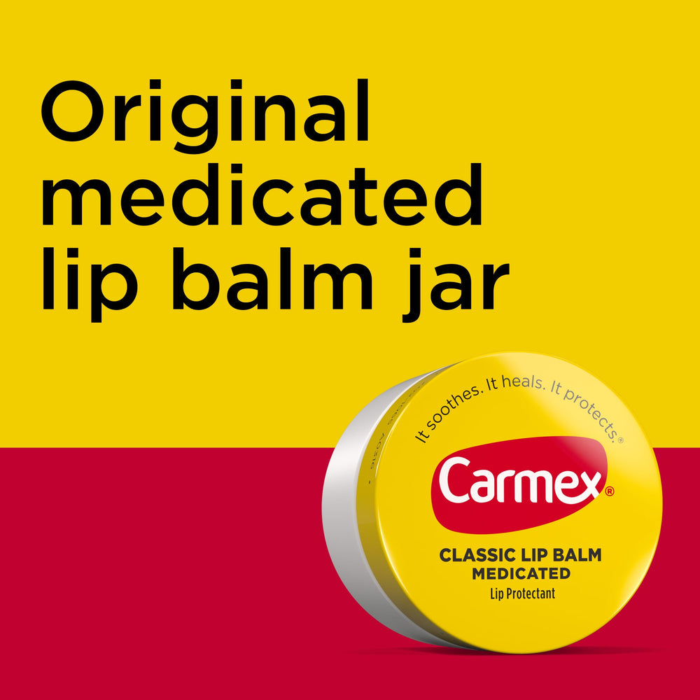 Carmex Balsamo Labial Tarro - protege labios frente al frío y viento.