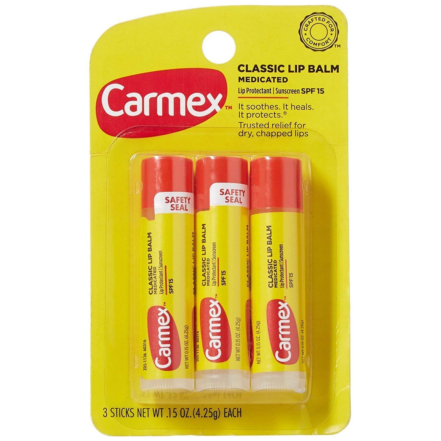 Carmex Original Bálsamo Labial para hidratación diaria.
