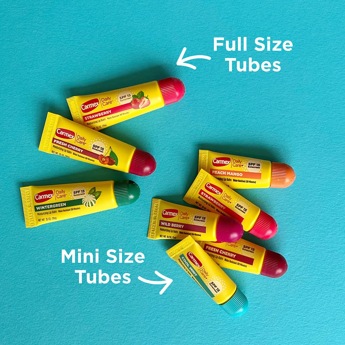 Carmex tubo grande sabor durazno mango para labios suaves