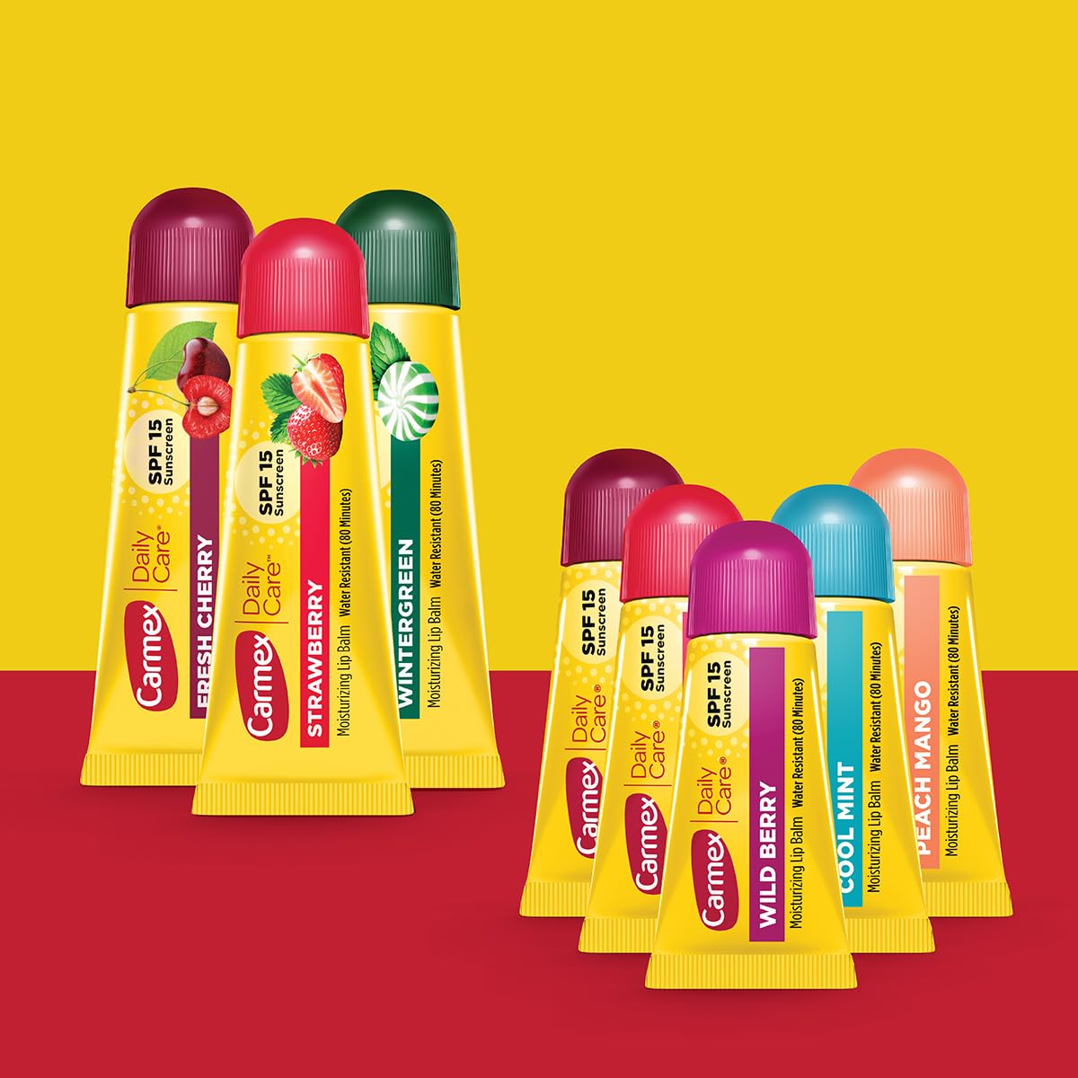 Carmex tubo grande sabor fresa para hidratación y protección diaria