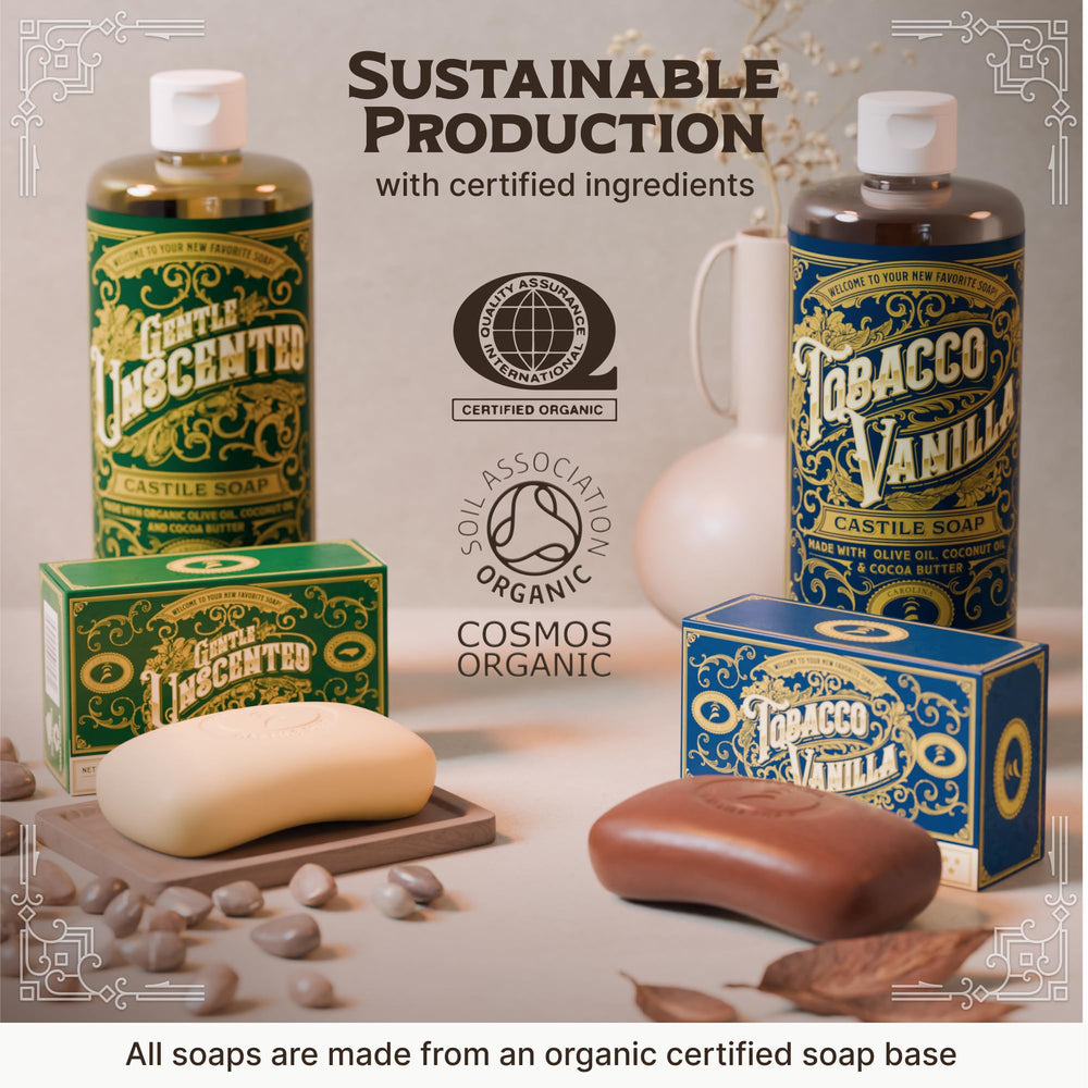 Carolina Castile Soap family friendly use in shower