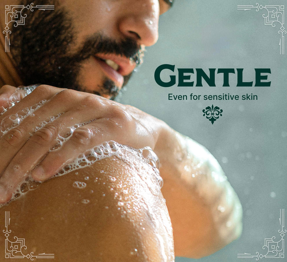 Carolina Castile Soap non-drying creamy lather, suitable for sensitive skin.