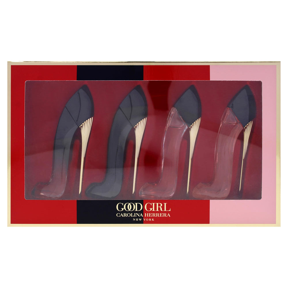 Carolina Herrera Good Girl mini sampler lets you try four scents.