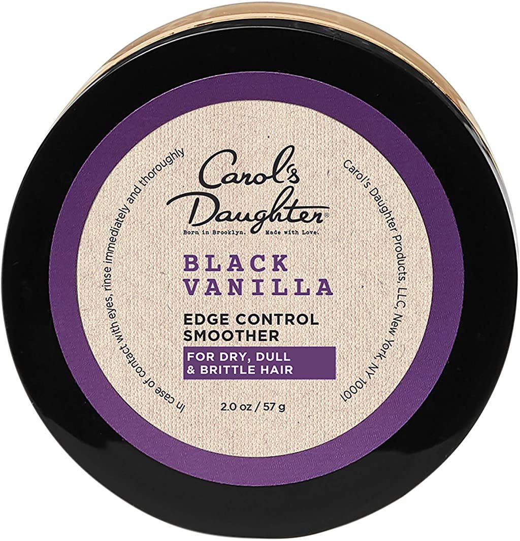 Carol's Daughter Black Vanilla Edge Control bottle for a smooth edge finish
