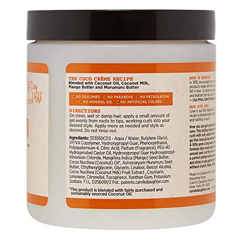 Coco Creme: aplicación suave para rizos definidos sin sensación pesada.