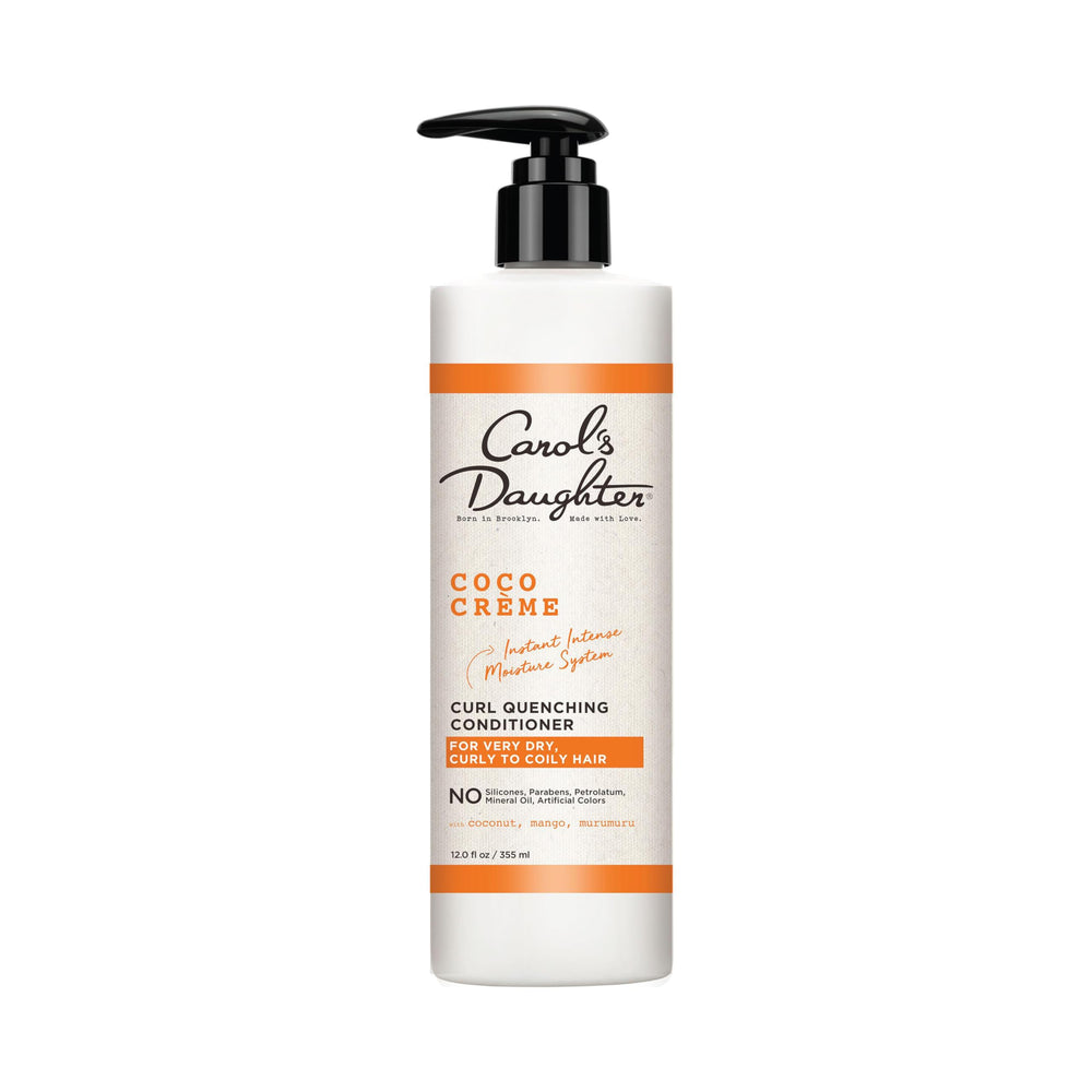 Carol's Daughter Coco Creme Acondicionador en botella, hidratación intensa para rizos definidos.