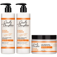 Carol's Daughter Coco Creme Shampoo bottle for deep hydration and gentle cleansing.