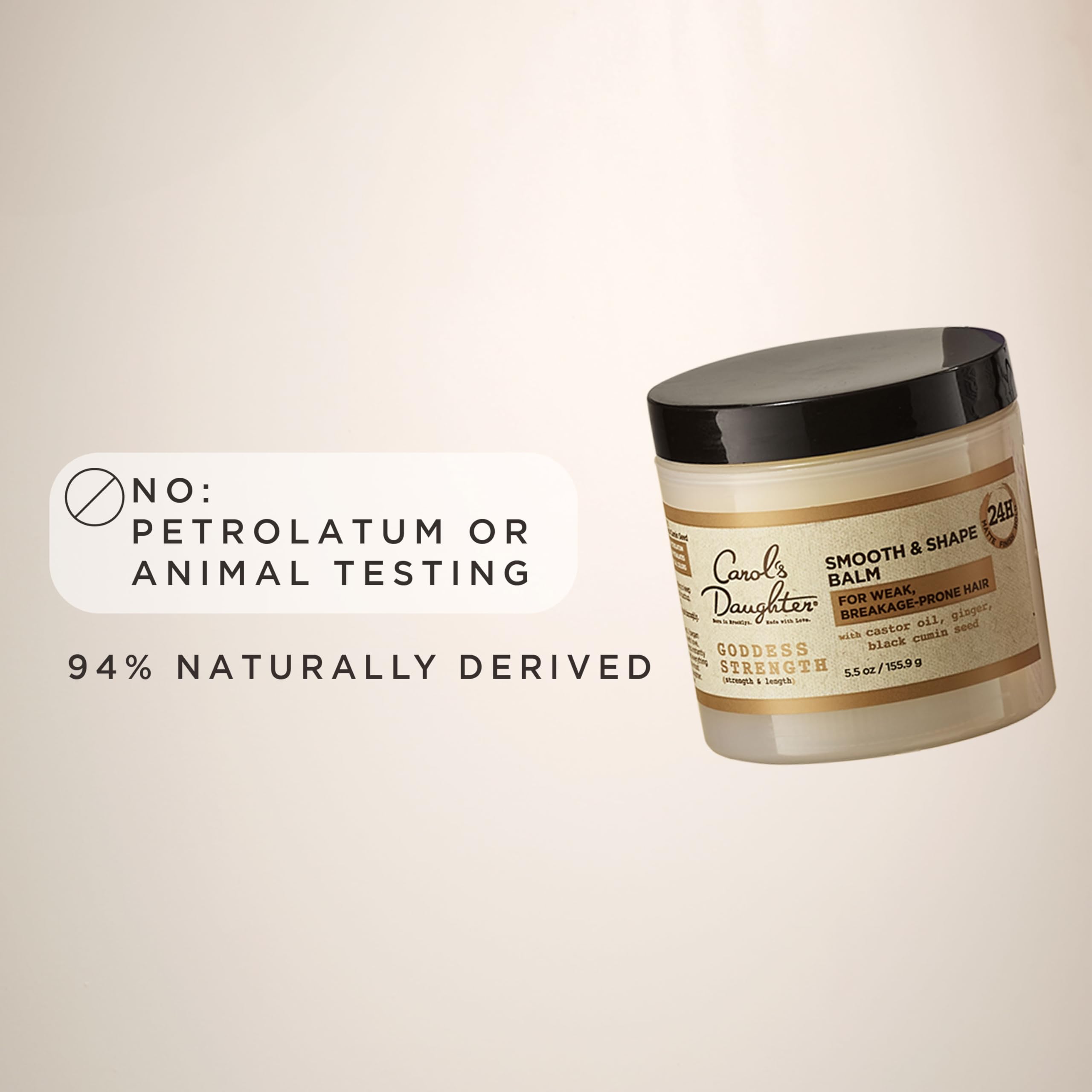 Goddess Strength Balm ayuda a controlar pelos sueltos
