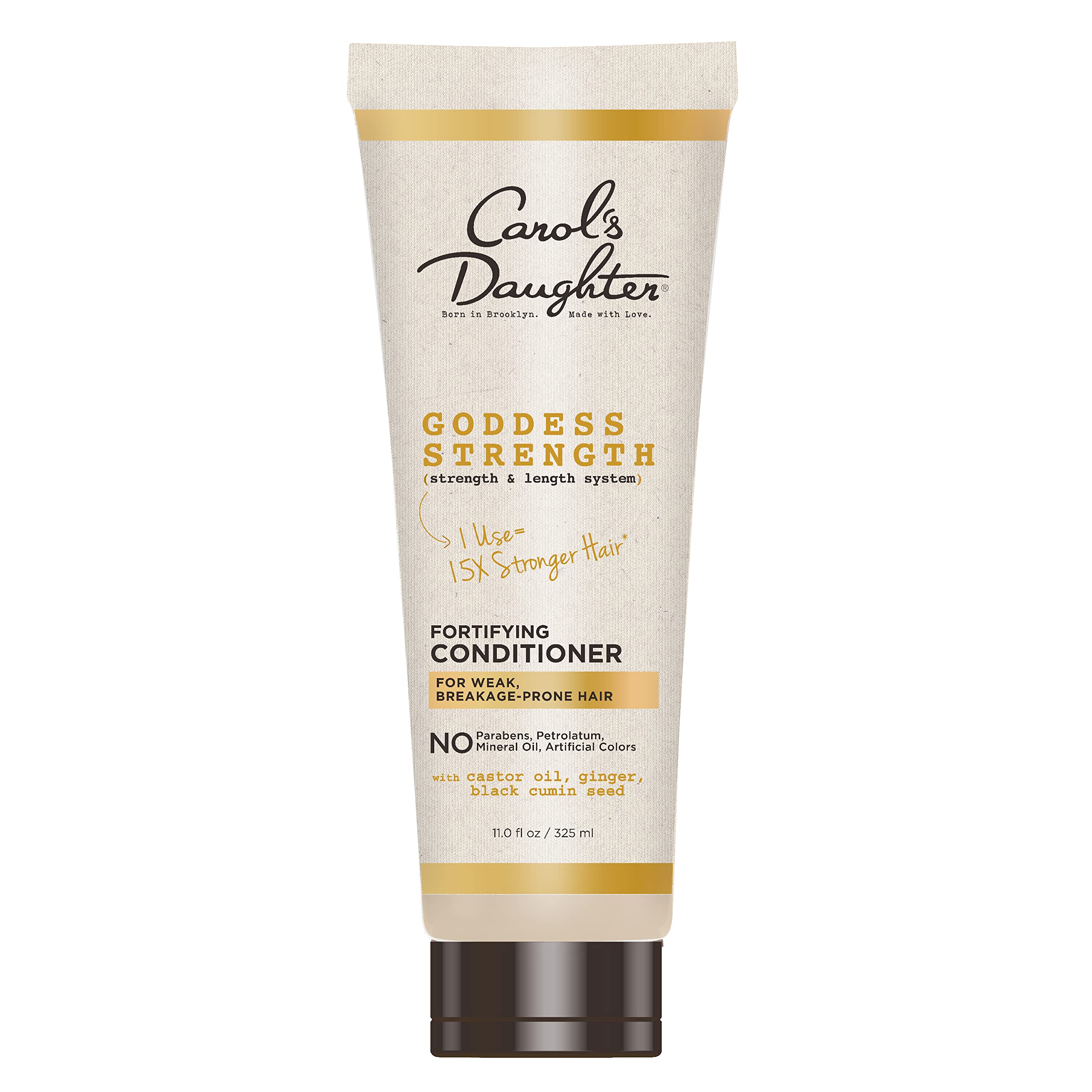 Goddess Strength de Carol's Daughter, textura cremosa del acondicionador para cabello rizado