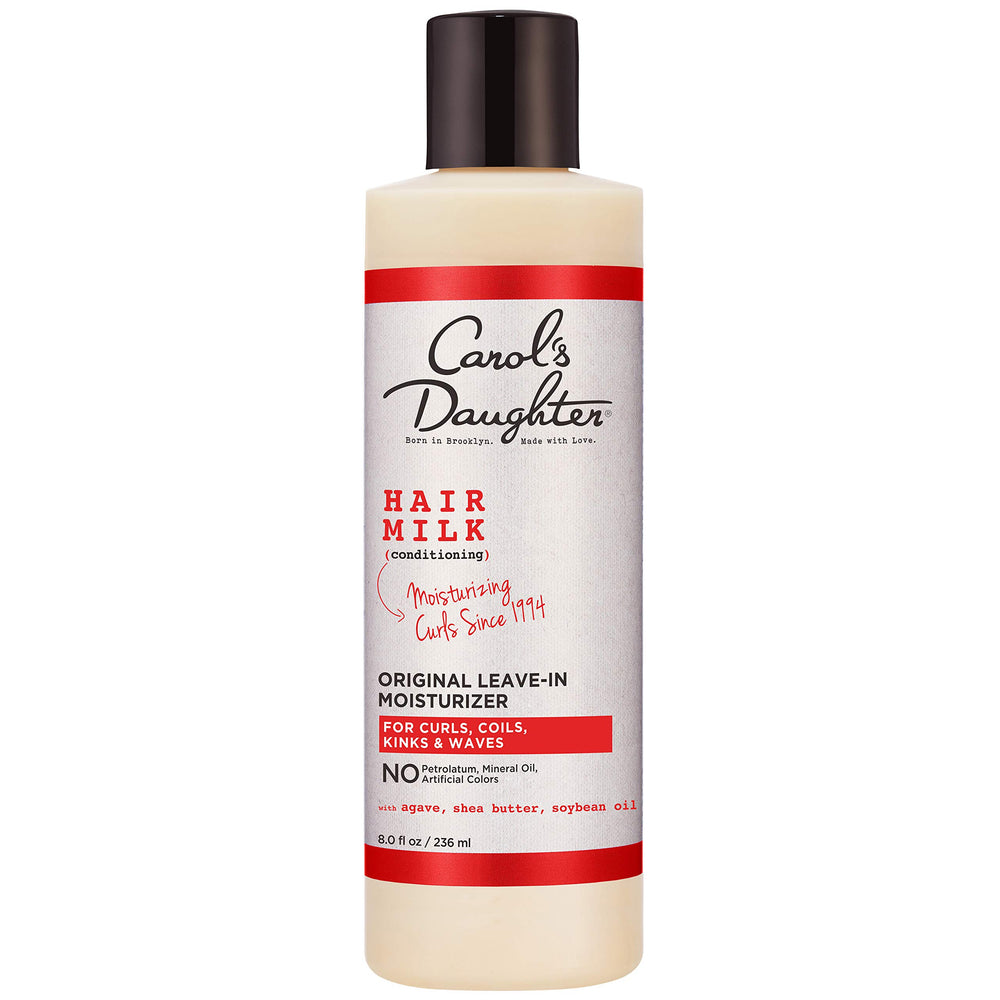 Carol's Daughter Hair Milk Original, bote 237 ml, hidrata rizos y ondas.