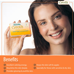 CAROTÏS Jabón beta caroteno: aporta color y cuidado suave para la piel.