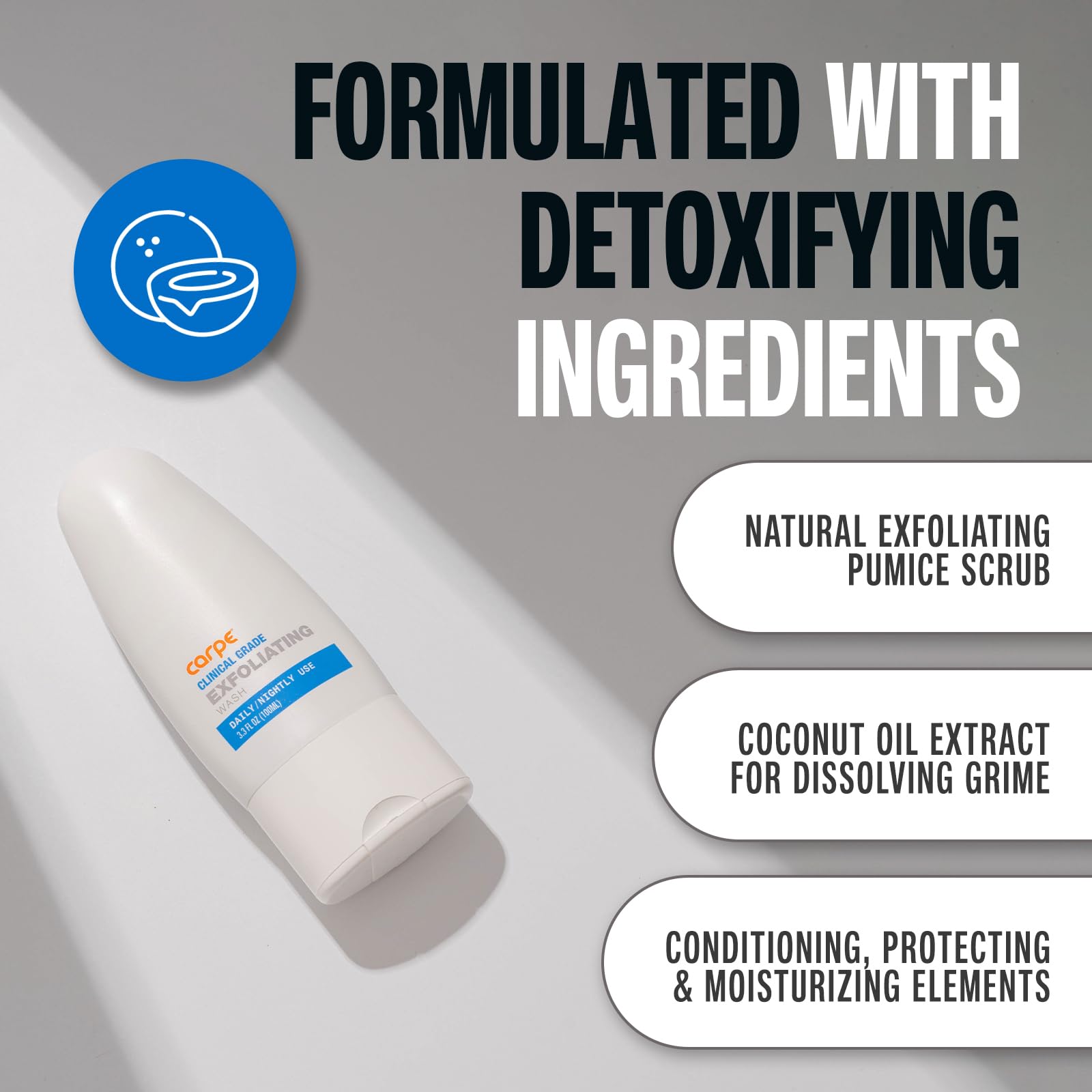 Carpe exfoliante axilas, cuidado específico para zonas delicadas.