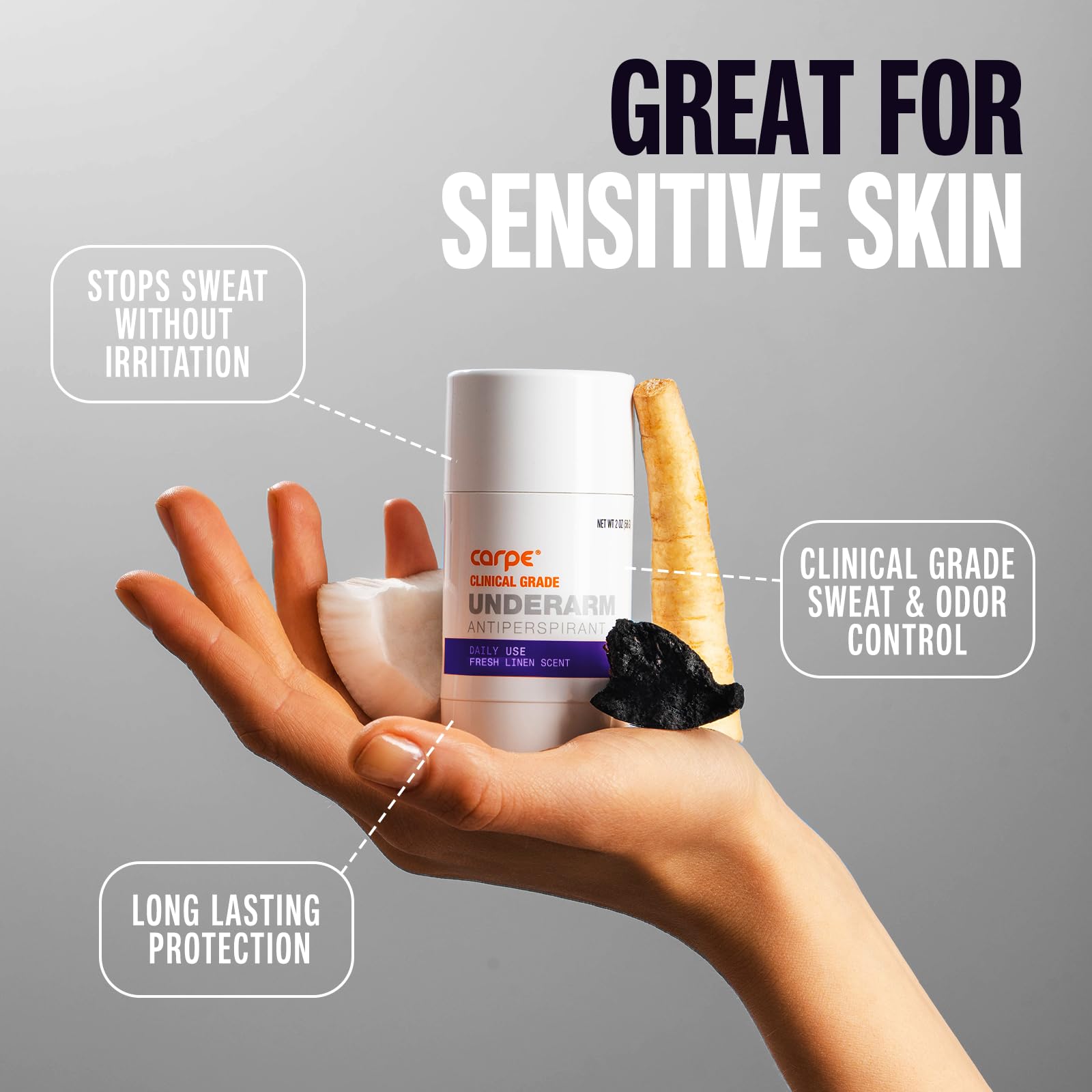 Fresh Linen scent enhances daily routines with a clean, airy feel.