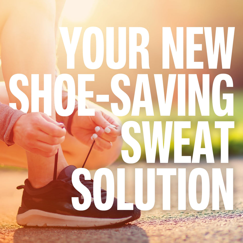 Pack of two Carpe Sweat Absorbing Foot Lotion for ongoing protection.