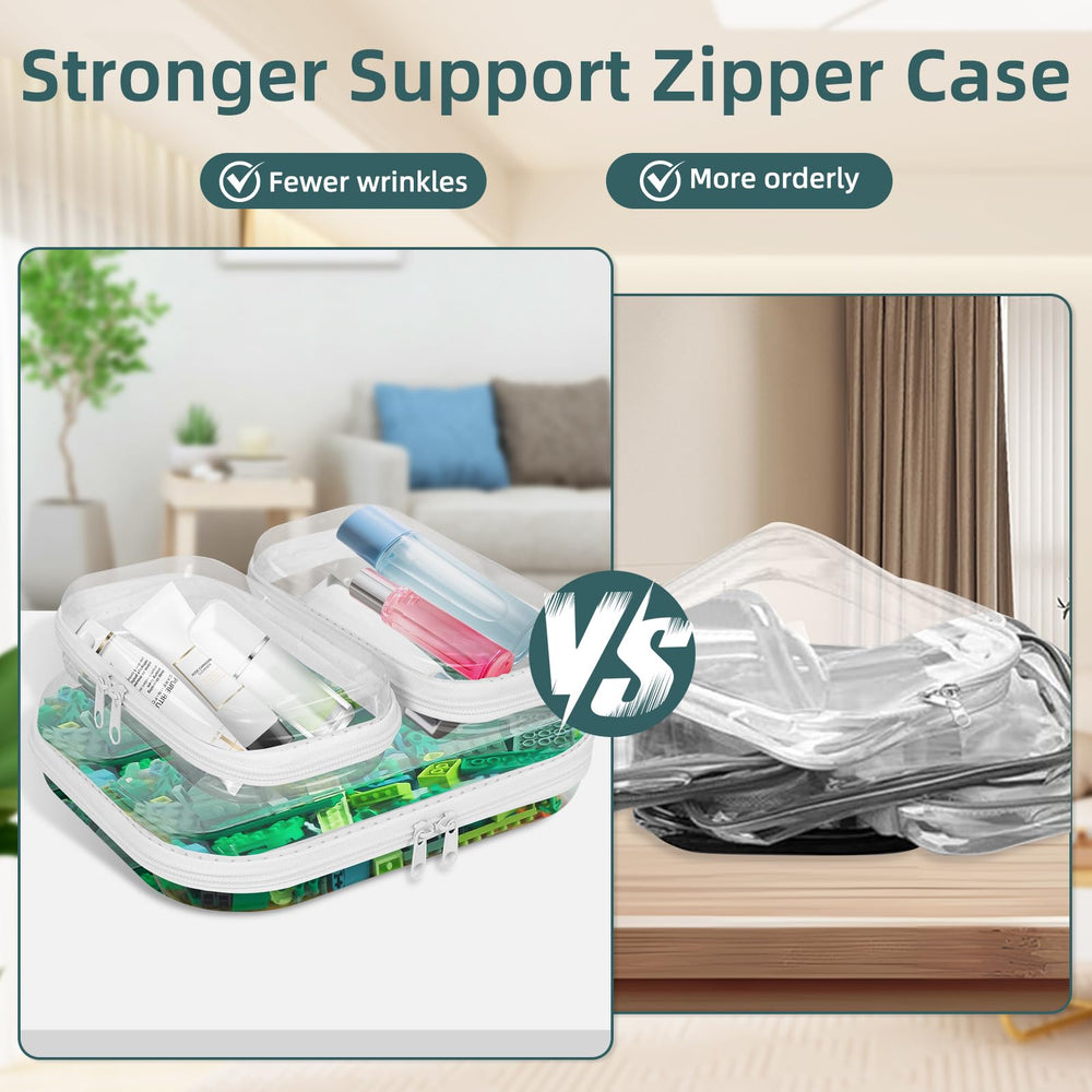 CarryEpic Durable PET material protects items from spills and wear.