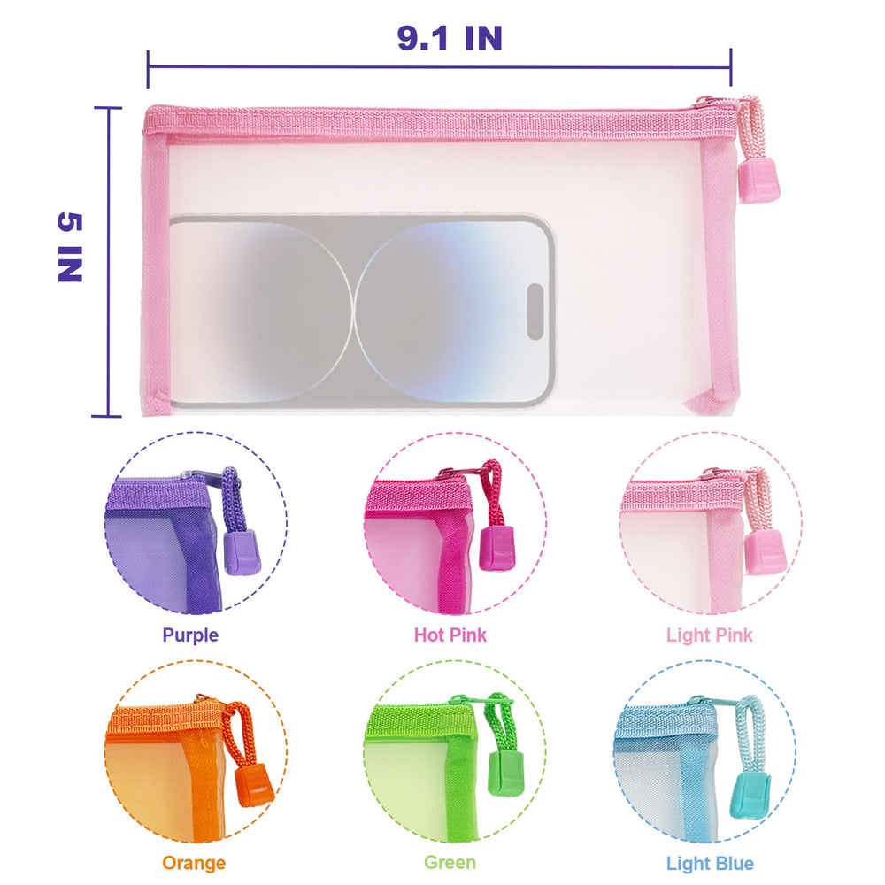 CarryEpic see-through mesh design shows contents at a glance for quick access.