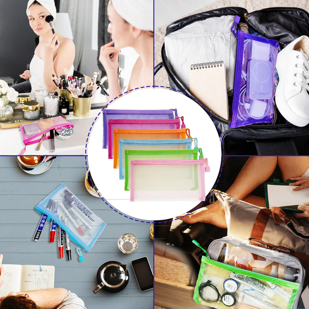 CarryEpic mini makeup bag by CarryEpic fits easily in purses and backpacks.