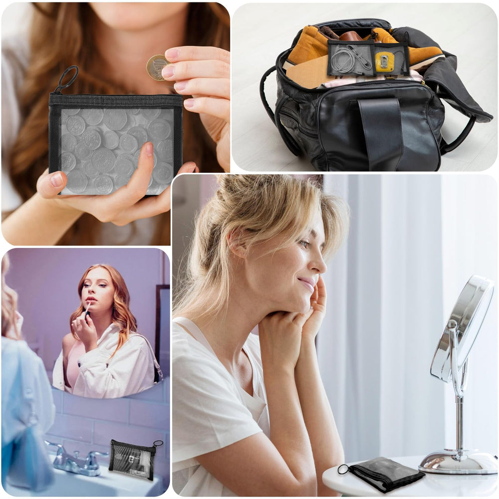 CarryEpic compact pouch set designed for handbags and backpacks.