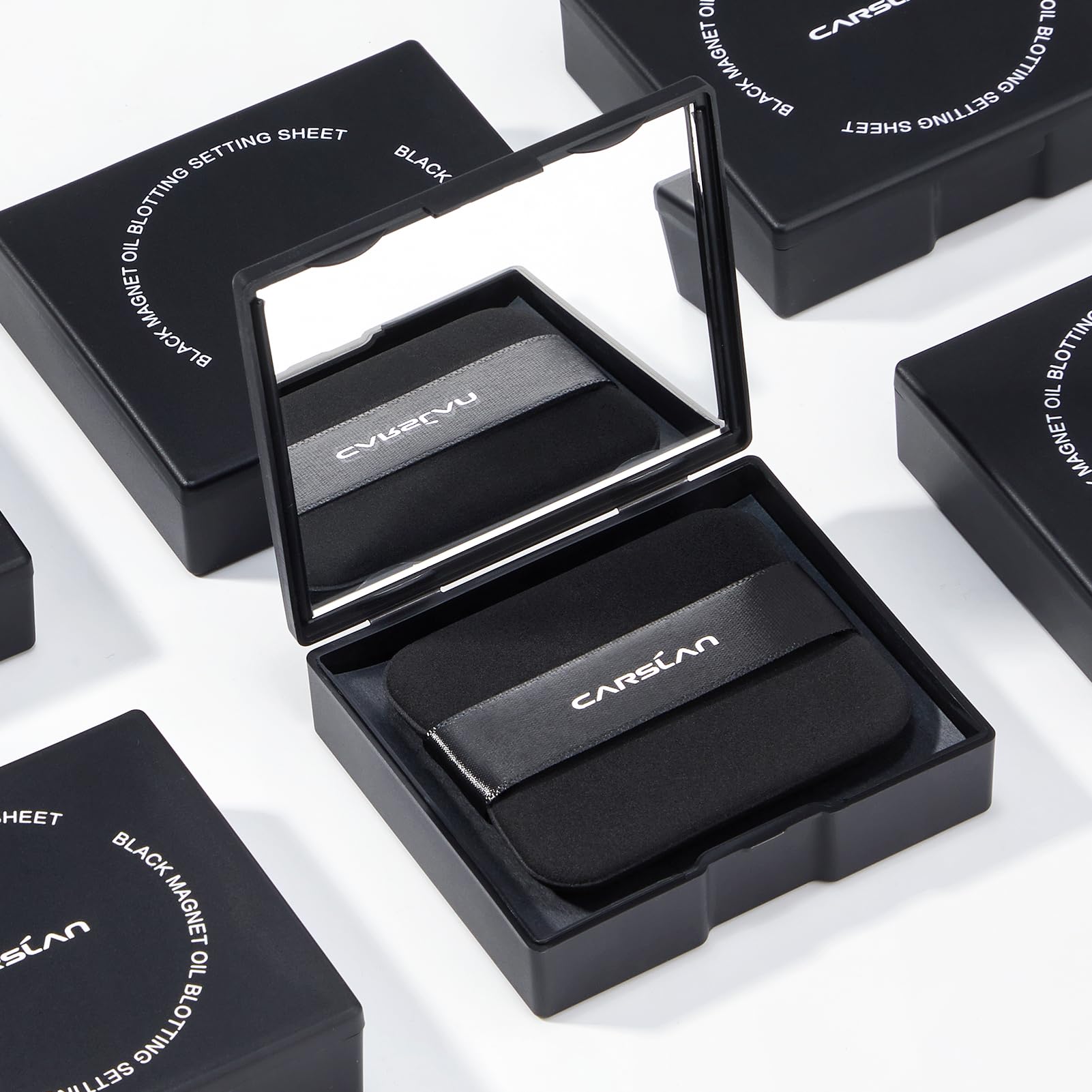 CARSLAN setting powder-blended sheets maintain a fresh appearance all day.