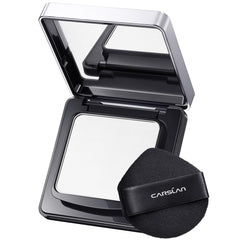 CARSLAN polvos compacto translúcido con espejo, ideal para retoques diarios.