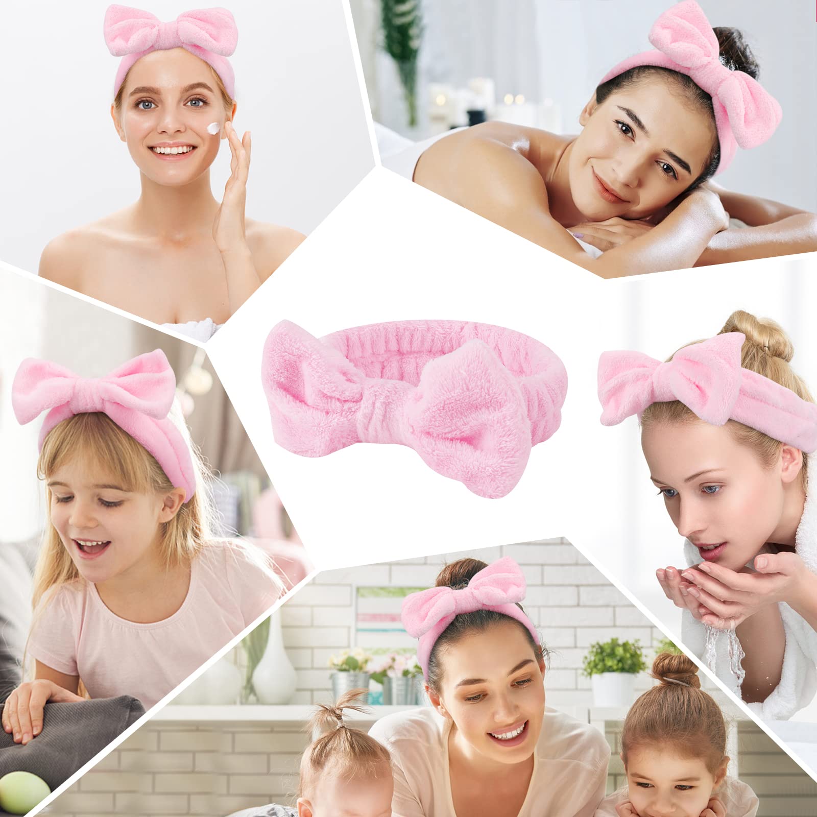 Casoty headband for yoga, skincare, and spa sessions.
