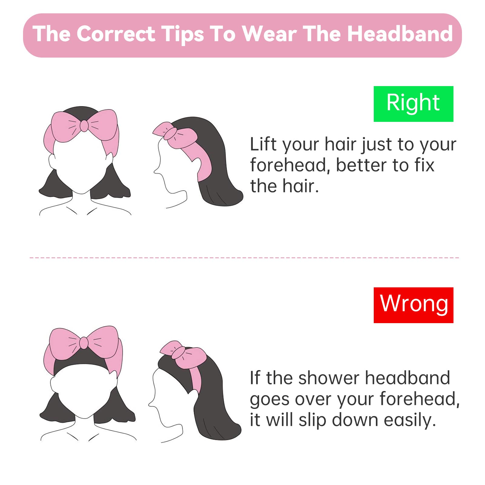 Casoty headband suitable for kids and adults during daily use.