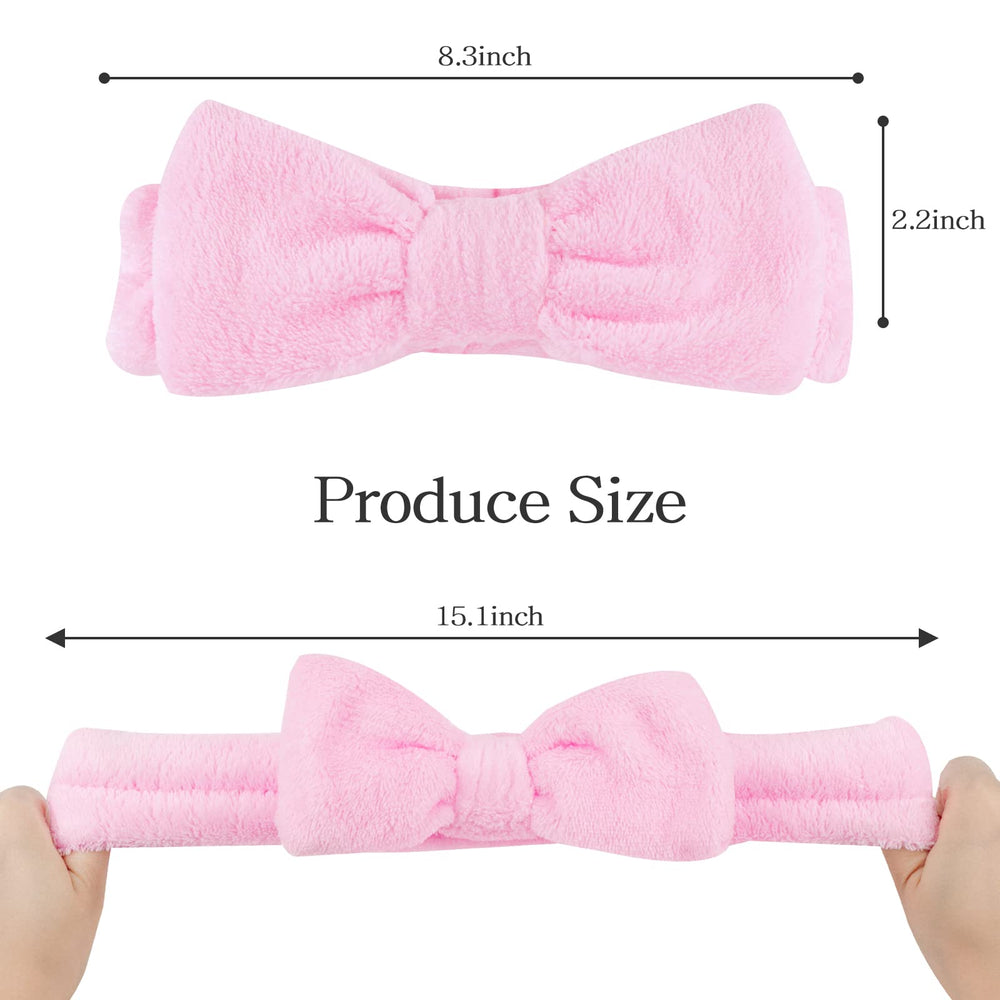 Casoty soft coral fleece headband feels fluffy and comfortable.