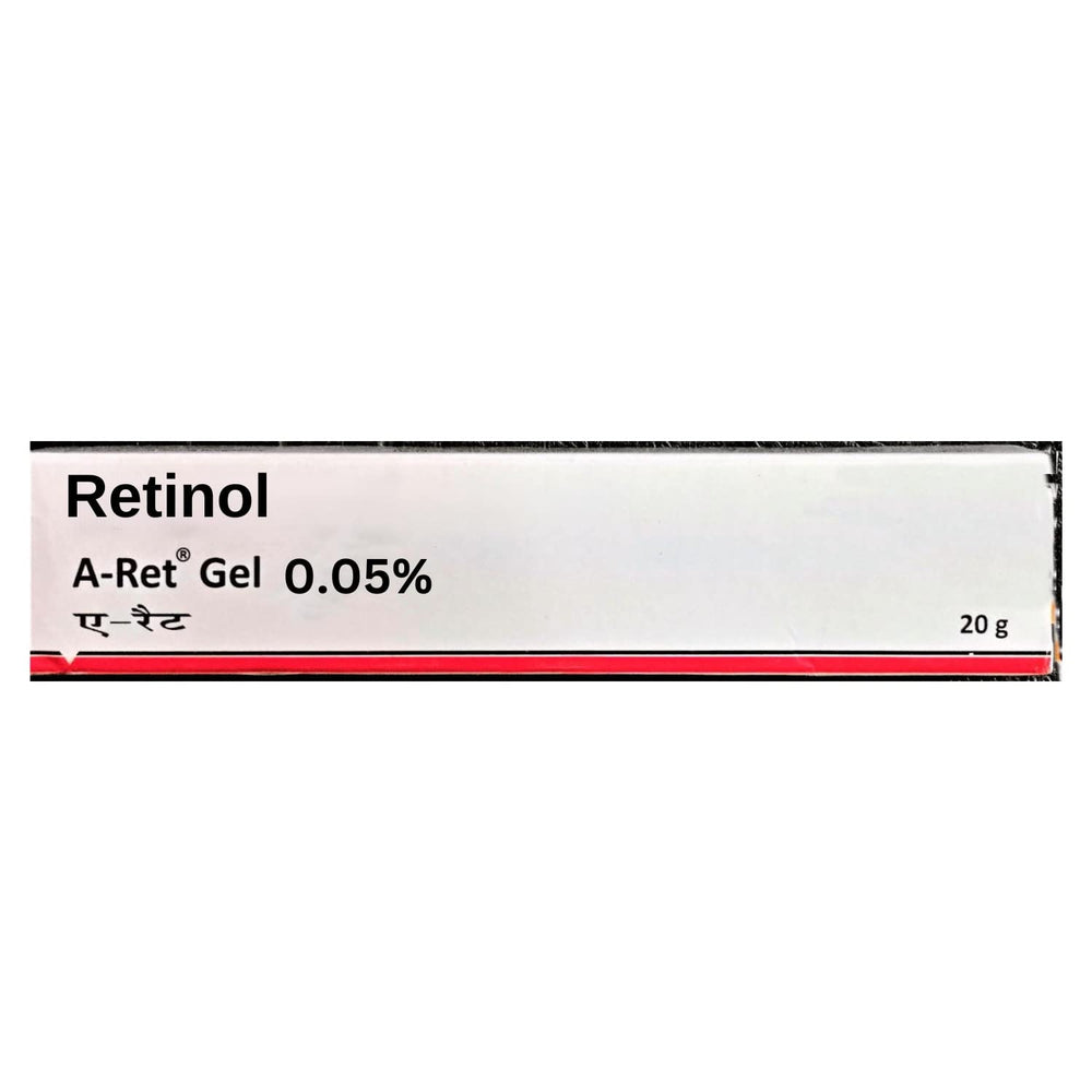 Castel Royale Retinol Gel 0.05: botella lista para uso nocturno que suaviza líneas finas.