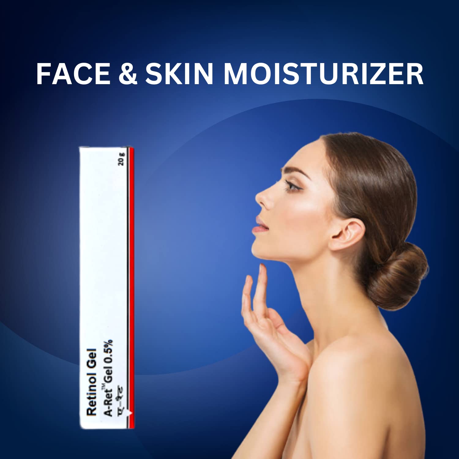 Castel Royale Retinol Gel 0.05: textura ligera que se absorbe rápido sin sensación grasa.