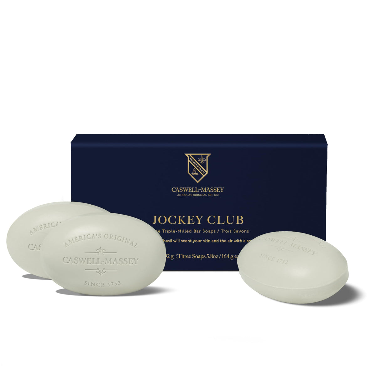 Caswell-Massey Jockey Club gift set packaging, ideal for gifting occasions.