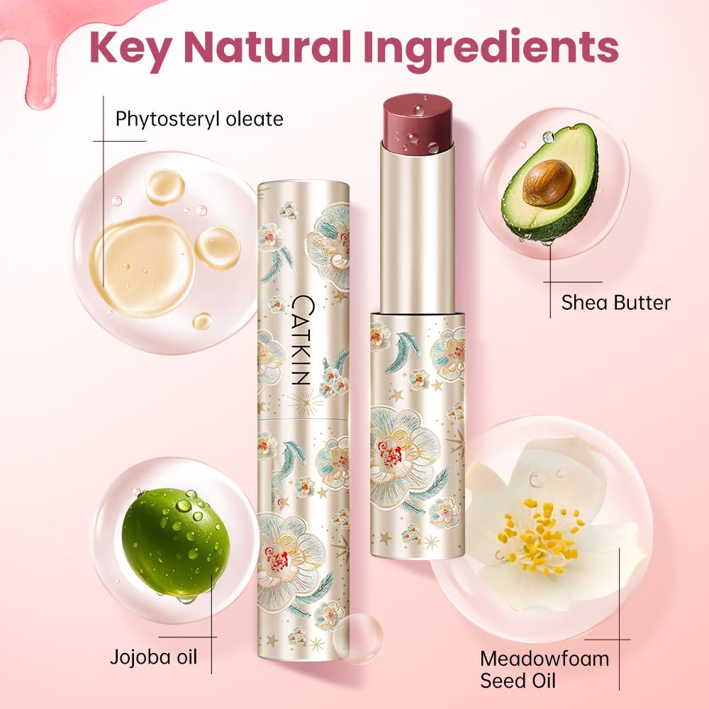 Catkin Balsamo Labial Acabado Brillante para look fresco
