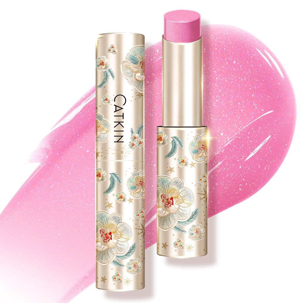 Catkin bálsamo labial con gloss hidrata y aporta brillo.