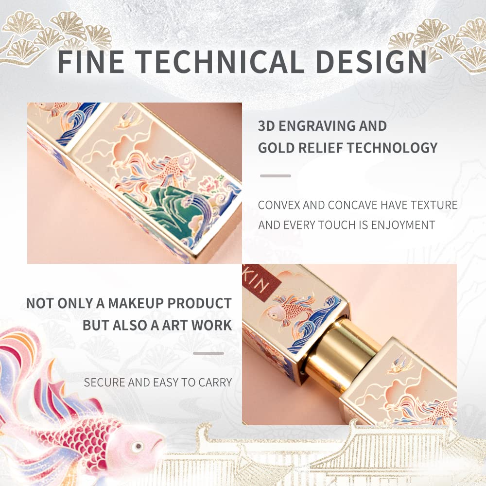 Catkin lip balm finish delivering soft, smooth lips