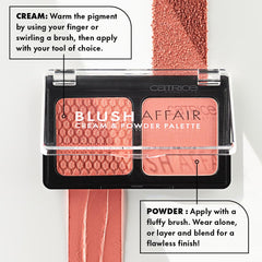 Catrice Blush Affair crema y polvo para looks versátiles