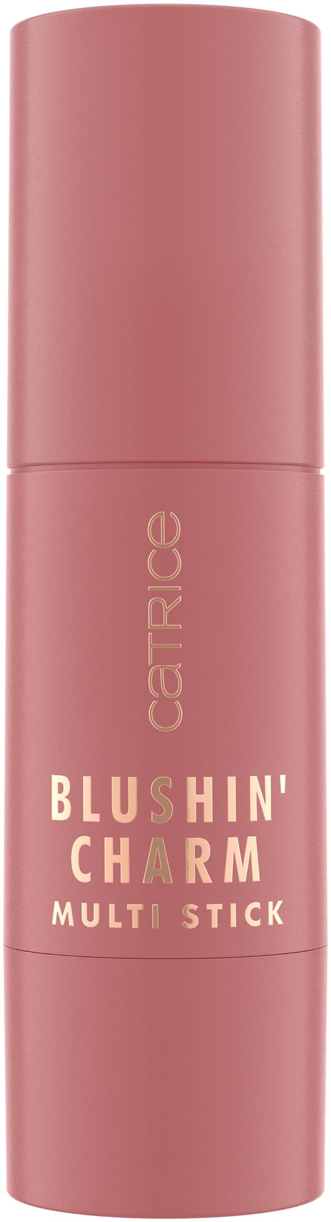 Catrice Blushin' Charm Multi Stick applied to the cheeks for buildable color