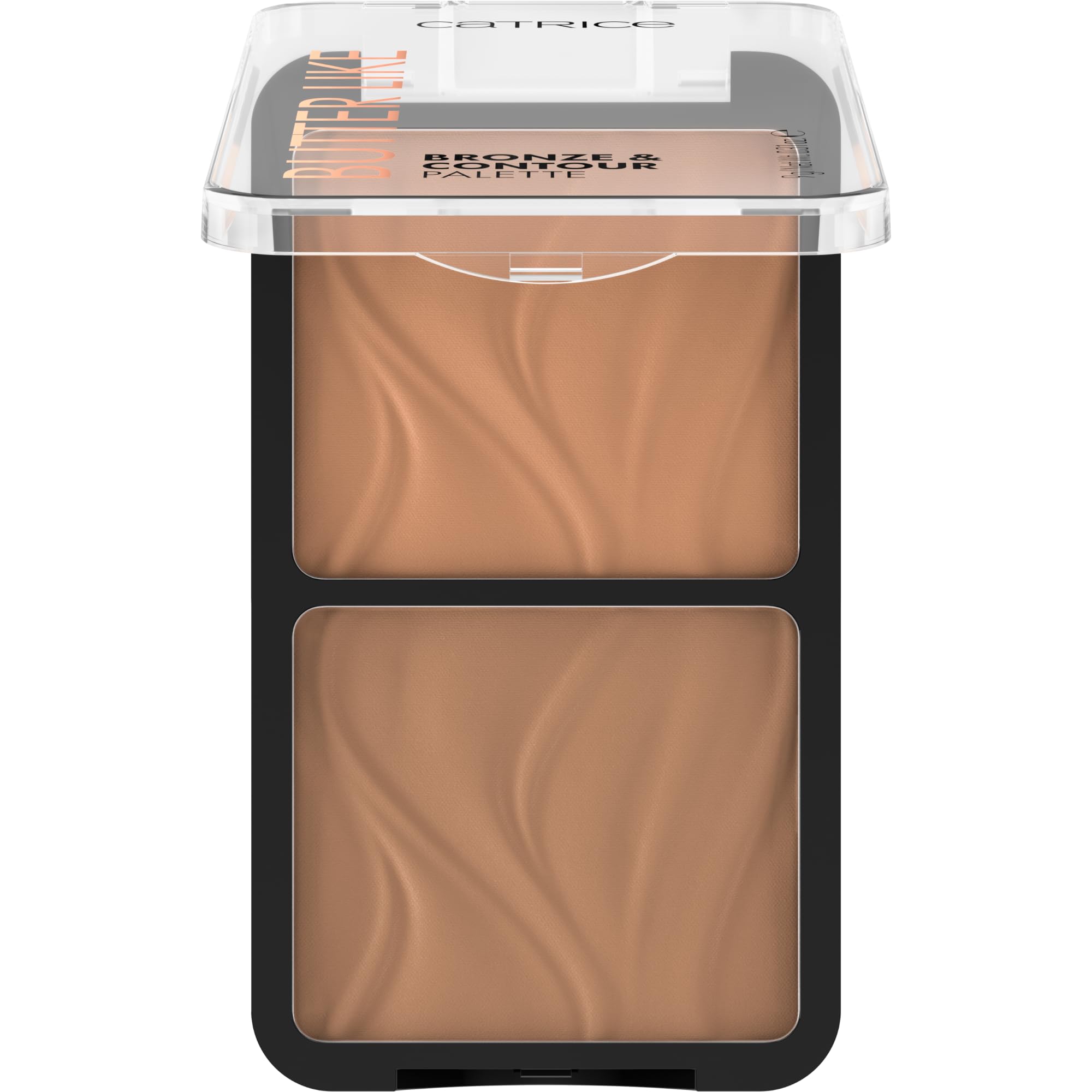 Catrice Butter Like Bronze Palette bronzer shade closeup showing warm depth
