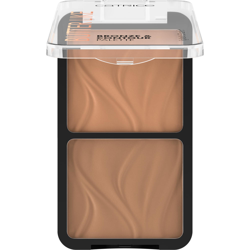 Catrice Butter Like Bronze Palette bronzer shade closeup showing warm depth