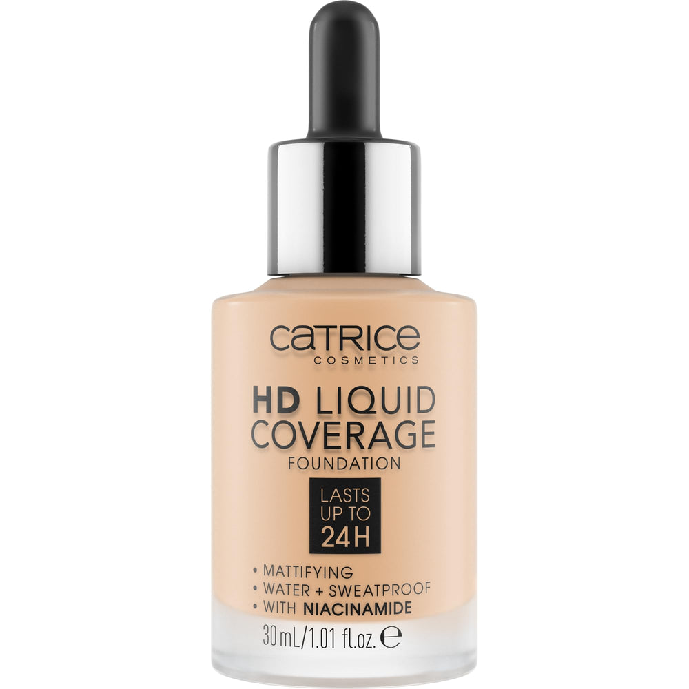 Catrice base con gotero para dosificar sin exceso de producto.