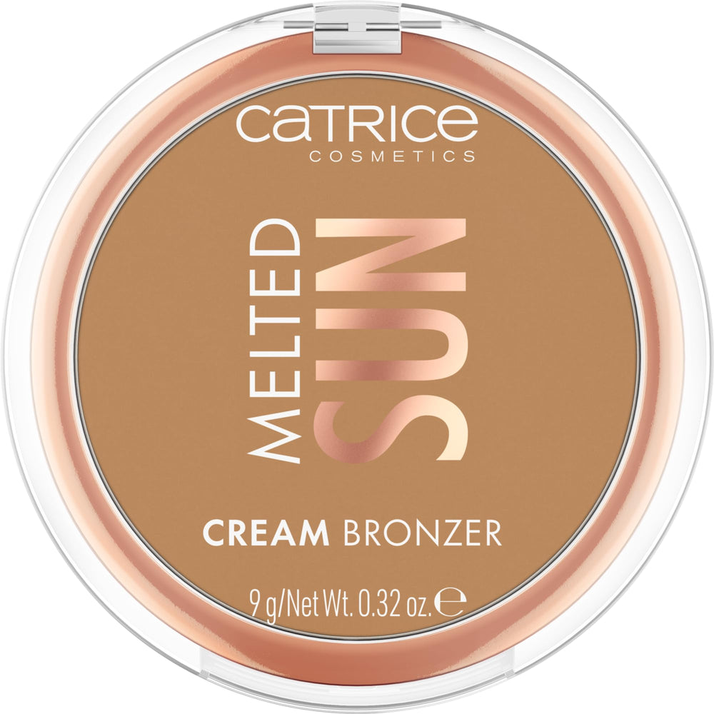 Catrice Melted Sun Cream Bronzer aplicación fácil para un brillo suave y realzado.