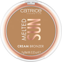 Catrice Melted Sun Cream Bronzer aplicación fácil para un brillo suave y realzado.