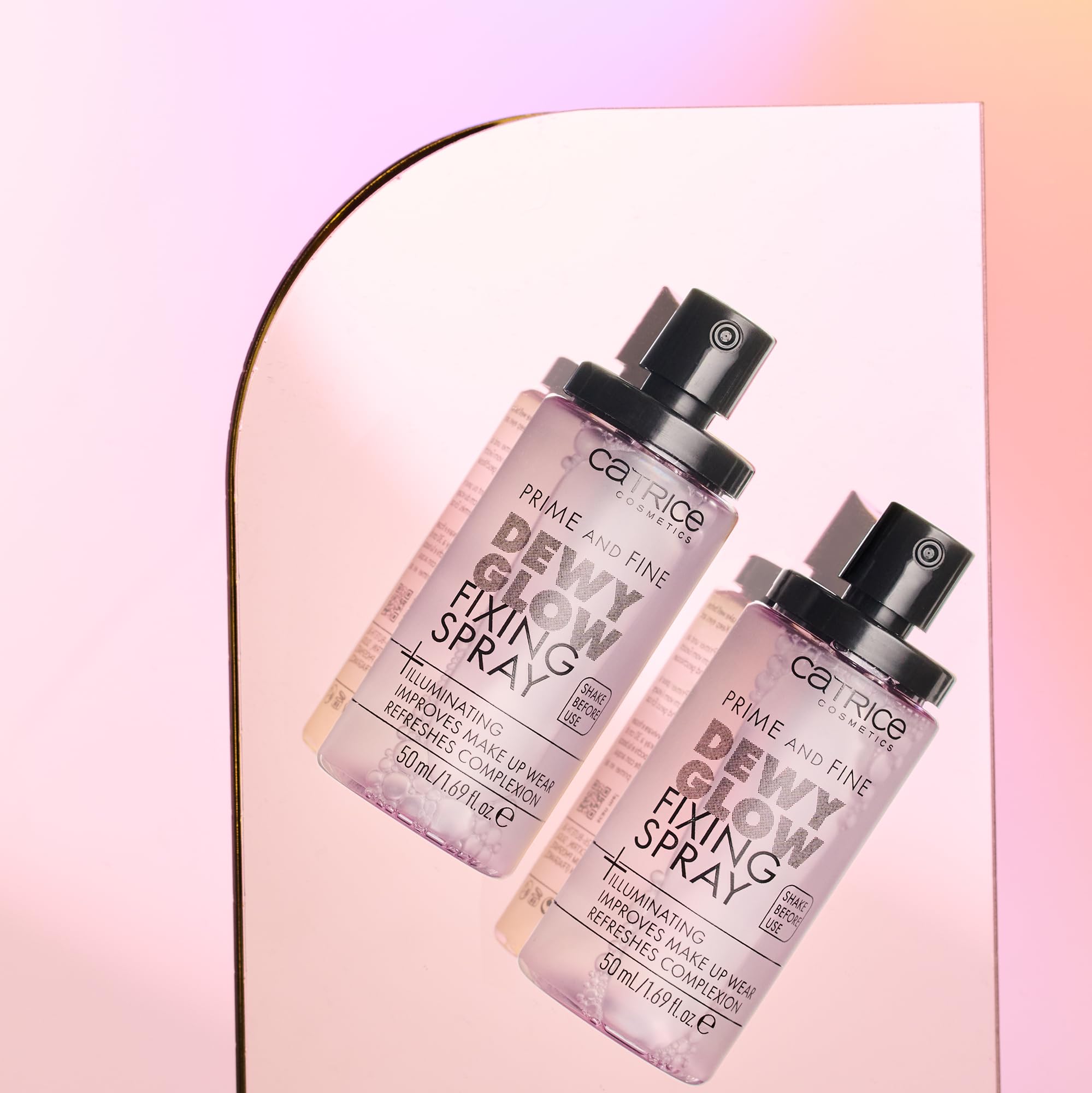 Catrice Prime & Fine, frasco hecho en Italia para confianza.