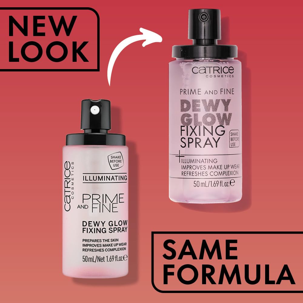 Catrice Prime & Fine, efecto piel radiante tras la aplicación.