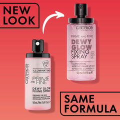 Catrice Prime & Fine, efecto piel radiante tras la aplicación.