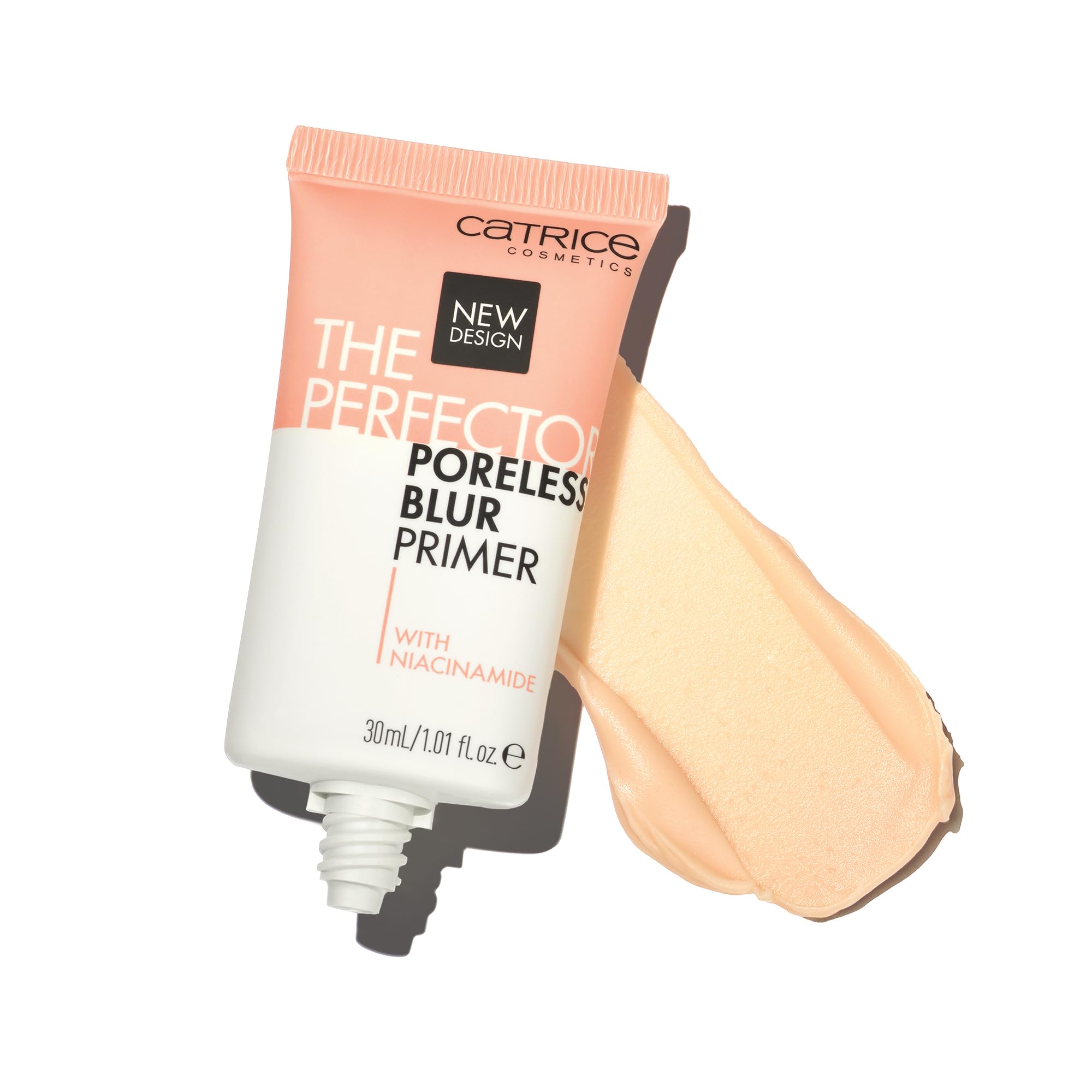 Catrice The Perfector Poreless Blur Primer ingredients list highlights niacinamide.